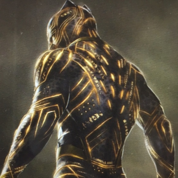 Black Panther Alloy Metal Bronze Keychain/New - Picture 3 of 4